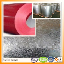 Red colored prepainted galvanized steel coils